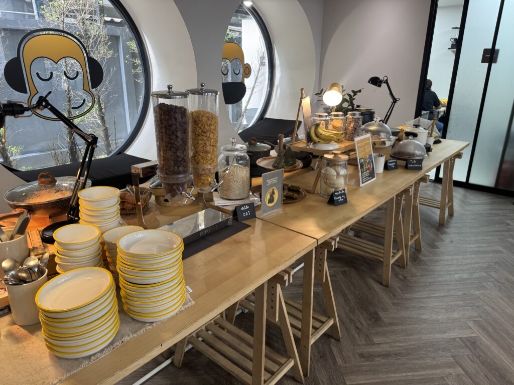 Breakfast at Blue Monkey Hub & Hotel Krabi Town
