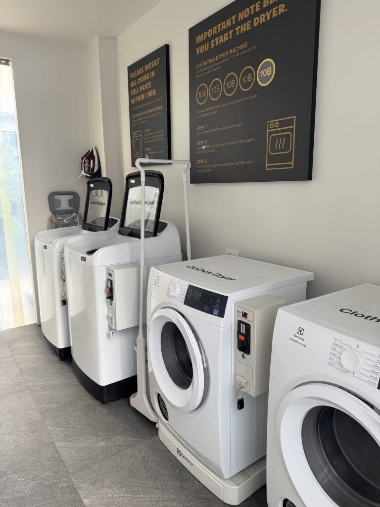 Coin-operated laundry facilities at Blue Monkey Hub & Hotel Krabi Town

