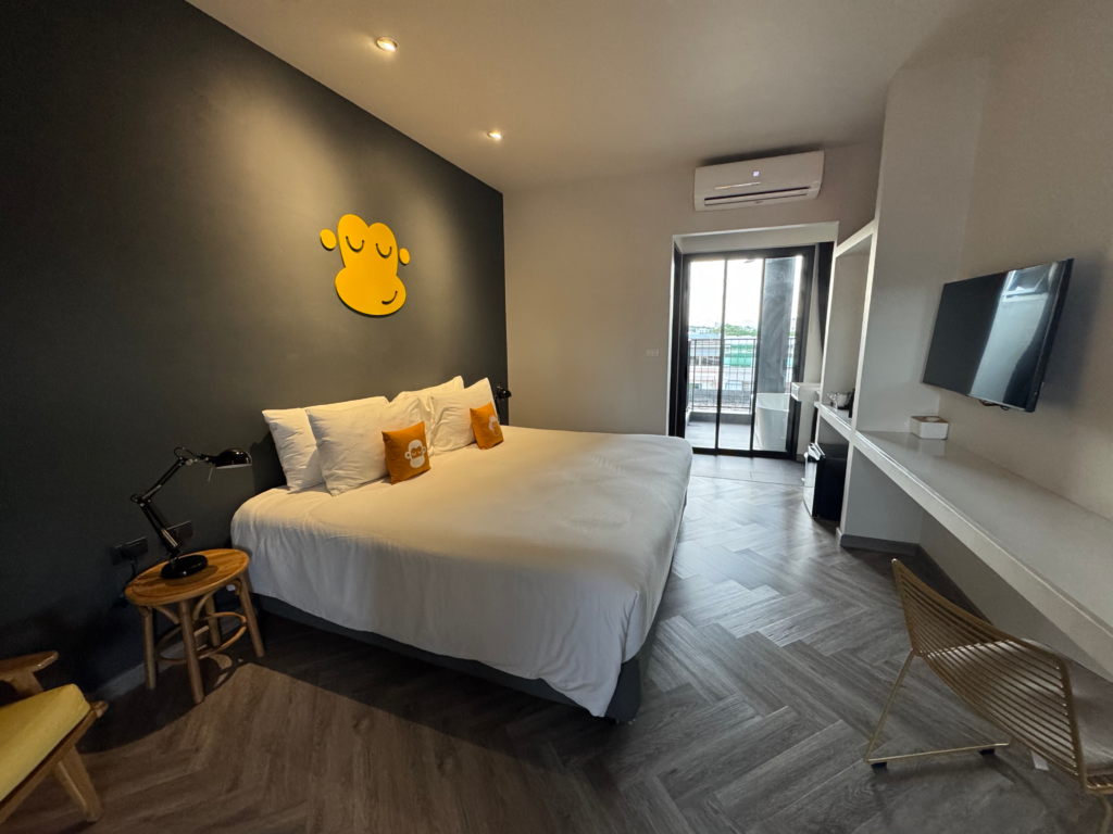 Interior of the Deluxe Room at Blue Monkey Hub & Hotel Krabi Town
